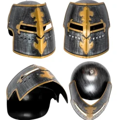 NEU Kinder-Ritter-Helm mit klappbarem Visier