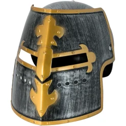 NEU Kinder-Ritter-Helm mit klappbarem Visier