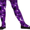 NEU Kinder-Strumpfhose lila Hexe, 3-6 Jahre