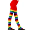 NEU Kinderstrumpfhose Regenbogen Bunt für Clown & Co., 75 DEN, Größe Alter 4-6 Jahre