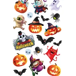 NEU Kinder-Tattoos Halloween-Motive, bunt