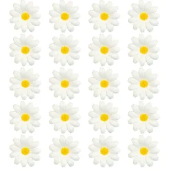 NEU Künstliche Blüten für Deko / Kostümzubehör, weiß, 20 Stück