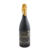 NEU Konfettikanone Champagner- / Sektflasche, Gold-Schwarz, 33 cm