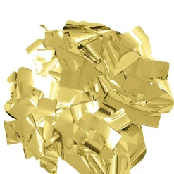 NEU Konfetti-Kanone Metallic-Streifen, 10cm, gold, 3 Stück