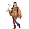 NEU Kostüm-Poncho Indianerin, Einheitsgröße