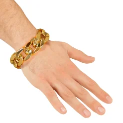 NEU Kostüm-Zubehör goldenes Armband