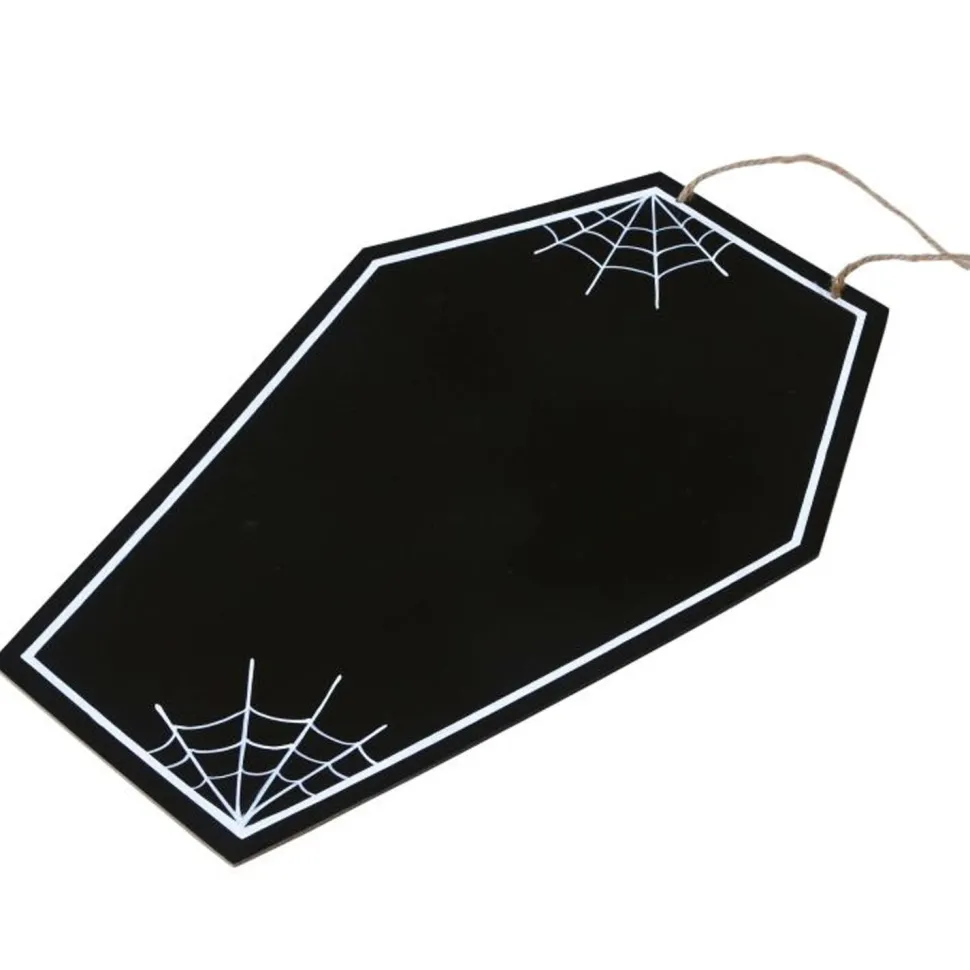 NEU Kreidetafel Sargdeckel/Grabstein, 40x27cm, sortiere Modelle, 1Stk.