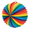 NEU Lampion Regenbogen, aus Papier, 25cm
