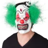NEU Latex-Gesichtsmaske Horror-Clown, mit Haar