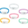 NEU LED Armbänder, sortierte Farben, 4 Stück