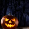NEU LED-Licht für Halloween-Kürbis, 6,6 cm