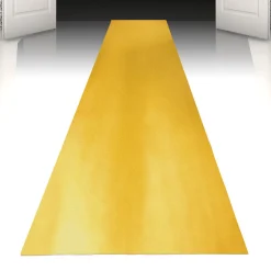 NEU Läufer Gold / wie ein goldener Teppich aus Folie, 450 x 60 cm
