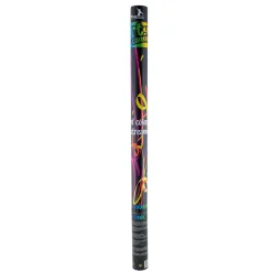 NEU Luftschlangen-Shooter, ca 80cm mit bunten Papier-Luftschlangen