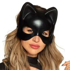 NEU Maske Katze, schwarz, Cat