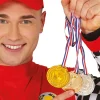 NEU Medaillen-Set Gold, Silber & Bronze am Band
