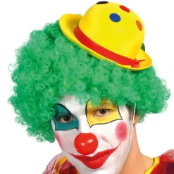 NEU Melone Mini-Clownshut mit Gummiband, sortierte Farben, 1 Stück
