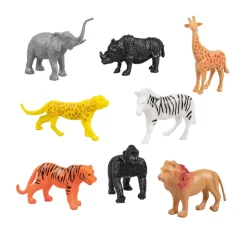NEU Mitgebsel / Gastgeschenk für Kindergeburtstag Partyspiele / Spielzeug, Spielzeug-Tiere, 4.5cm, 8 Stück