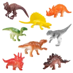 NEU Mitgebsel / Gastgeschenk für Kindergeburtstag Partyspiele / Spielzeug, Spielzeug-Dinos, 7cm, 8 Stück