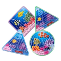 NEU Mitgebsel / Gastgeschenk für Kindergeburtstag Partyspiele / Spielzeug, Labyrinth-Spiele, 4 Stück