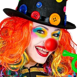 NEU Nase Clown aus Schaumlatex, rot, Clownsnase