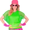 NEU Netz-Shirt kurzarm, neon-grün, Einheitsgröße