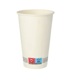 NEU Pappbecher für Heißgetränke, 0,3 l, weiß, 50 Stück