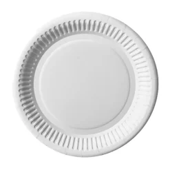 NEU Pappteller Pure, rund, Ø 20 cm, 100 Stück, weiß