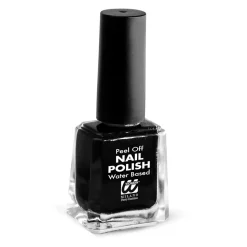 NEU Peel Off Nagellack auf Wasserbasis, 8 ml, Schwarz