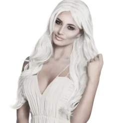 NEU Perücke Ghost Princess, langhaar, asch-weiß
