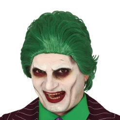 NEU Perücke Horror-Clown, grün