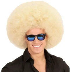 NEU Perücke Riesenafro, blond
