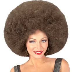 NEU Perücke Riesenafro, braun
