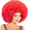 NEU Perücke Riesenafro, rot