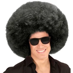 NEU Perücke Riesenafro, schwarz
