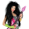 NEU Perücke voluminöses Hexenhaar, schwarz