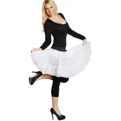 NEU Petticoat, mehrlagig, weiß, Einheitsgröße