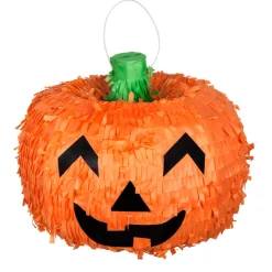 NEU Piñata / Pinata Halloween Kürbis, 32x28 cm, mit Schlaufe zum Aufhängen