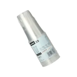 NEU Plastikbecher 0,2l, transparent, 25 Stück
