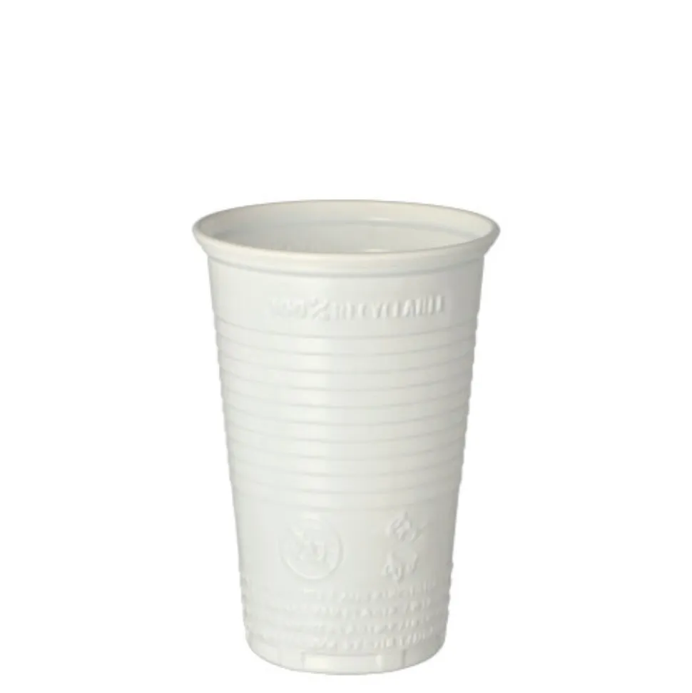 NEU Plastikbecher 0,2l, weiß, 25 Stück