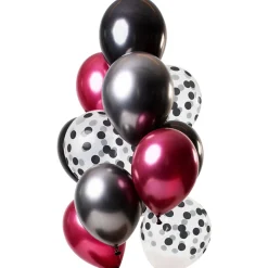 NEU Premium-Latex-Luftballons Dark Richness, 33cm, 12 Stk.
