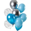 NEU Premium-Latex-Luftballons Aquamarine, 33cm, 12 Stk.
