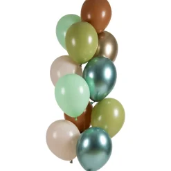 NEU Premium-Latex-Luftballons Safari Chique, 33cm, 12 Stk.
