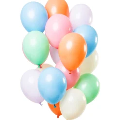 NEU Premium-Latex-Luftballons Multicolor Pastel, 33cm, 12 Stk.