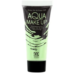 NEU Profi-Aqua-Schminke auf Wasserbasis, Glow in the Dark, leuchtet Dunkeln, 30 ml