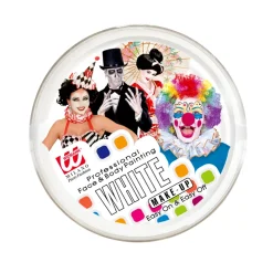 NEU Profi-Schminke auf Fettbasis für Karneval, Kinderschminken & Theater, 25 g, Weiß