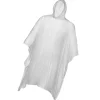 NEU Regenponcho, transparent aus Kunststoff, für Erwachsene