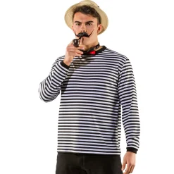 NEU Ringelshirt / Streifenshirt langarm, schwarz-weiß, Größe S
