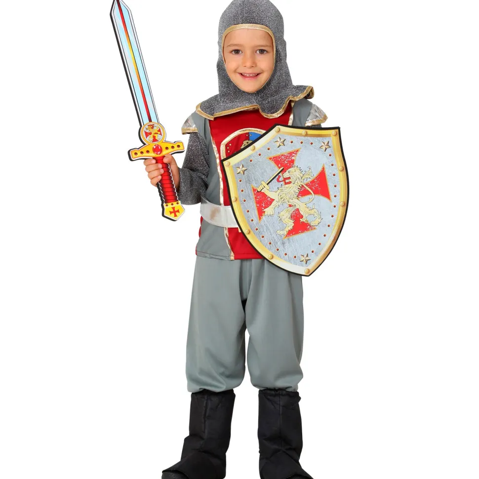 NEU Ritter-Set Schwert und Schild aus Schaumstoff, 52cm & 28x36 cm