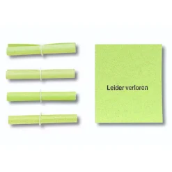 NEU Röllchenlose Tombola, Nieten, grün, 100 Stück
