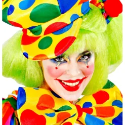 NEU Schminkset Clown, mit 4 Schminkstiften, Make-Up und Pinsel
